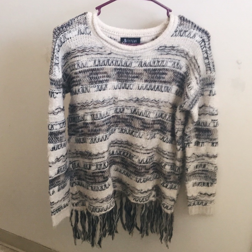 Multicolor knitted sweater